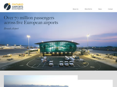responsive design, media queries & mobile development for 5 major airports